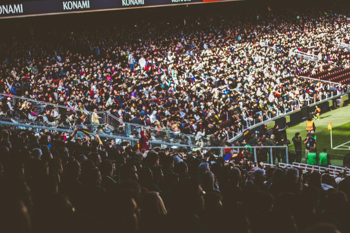 Ambiance dans un stade