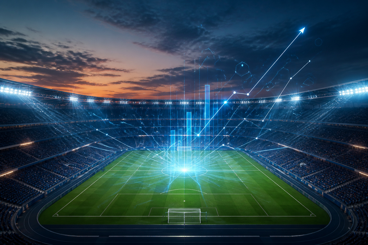 Stade de football et donnees numeriques