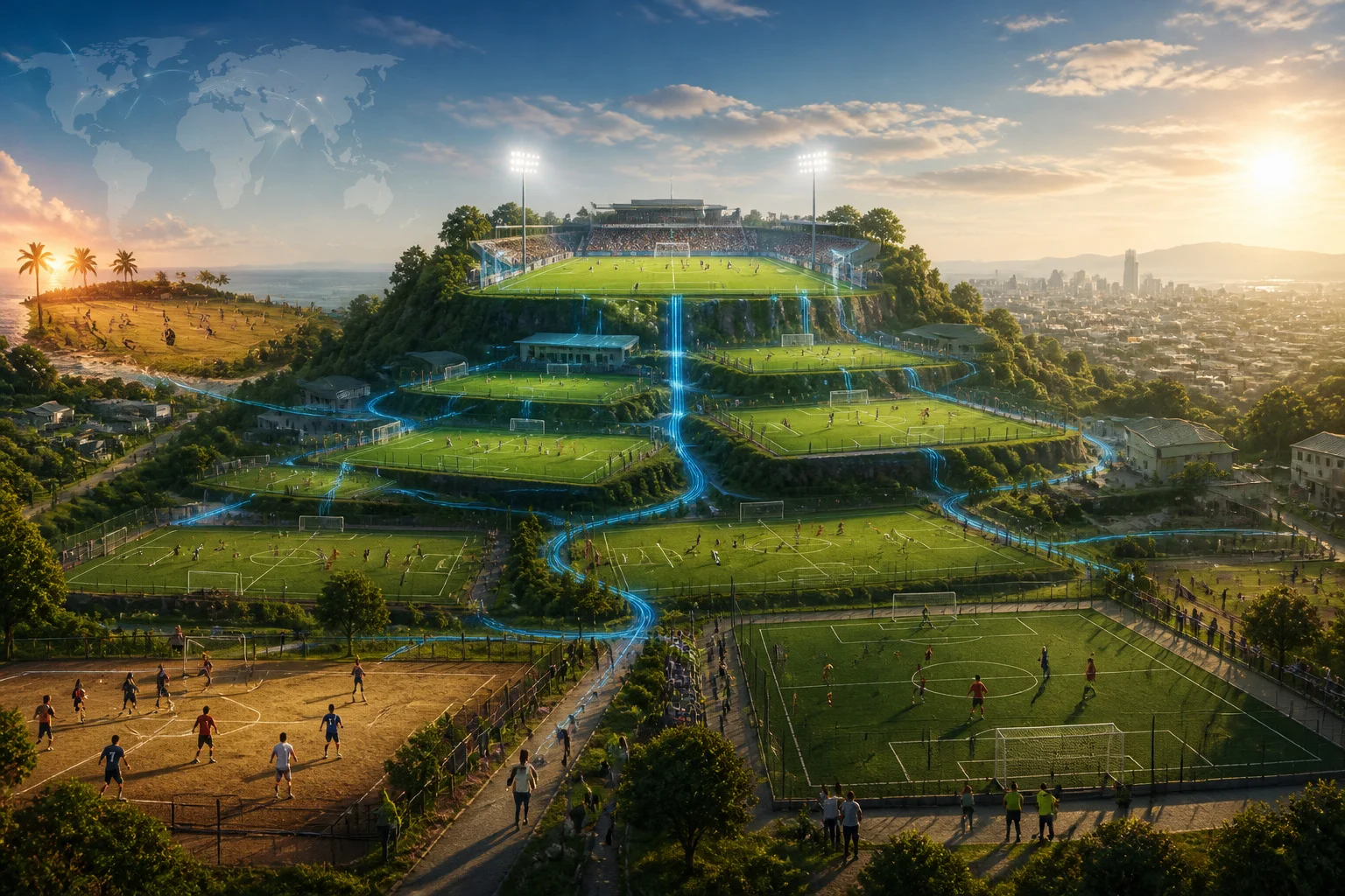 Le football francais un ecosysteme interconnecte